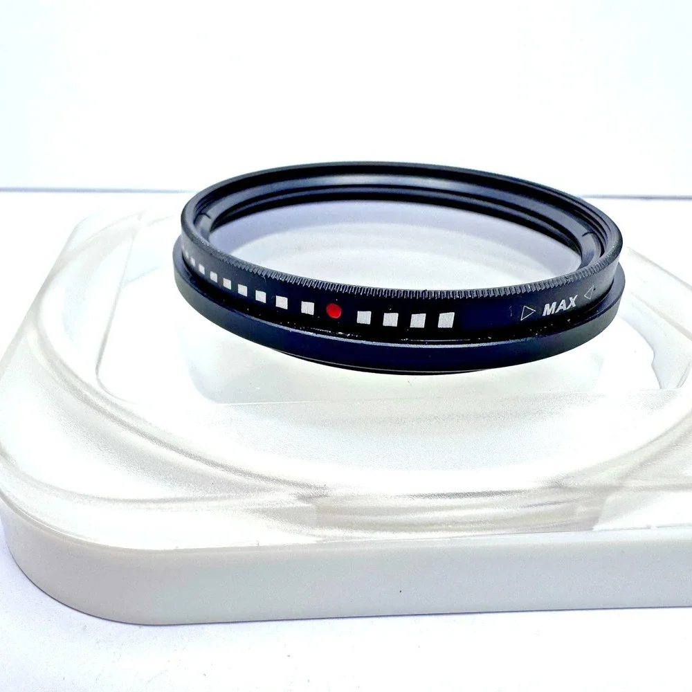 Polaroid Variable ND Filter MC Fader‎ ND2-2000 Lens Filter w Case Clean
